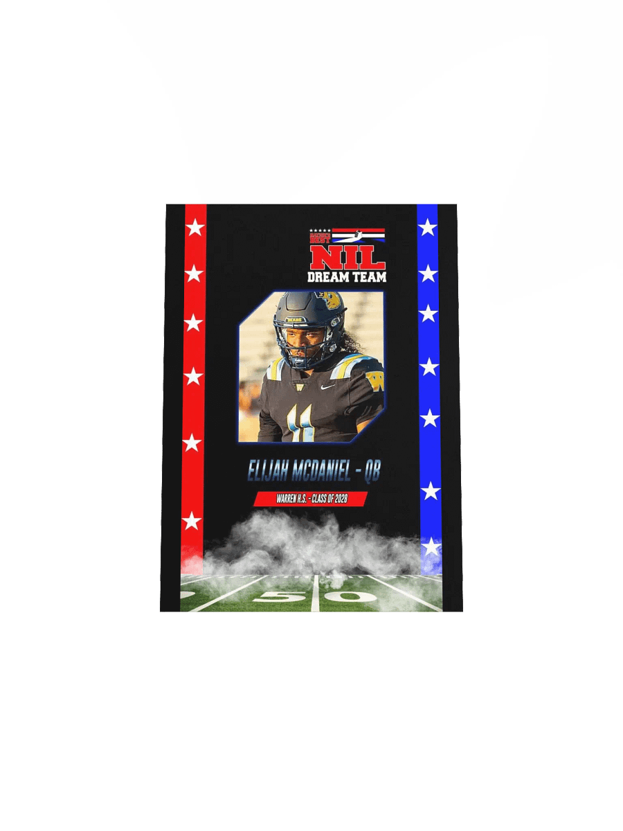 Elijah McDaniel NIL Dream Team Print product image (4)