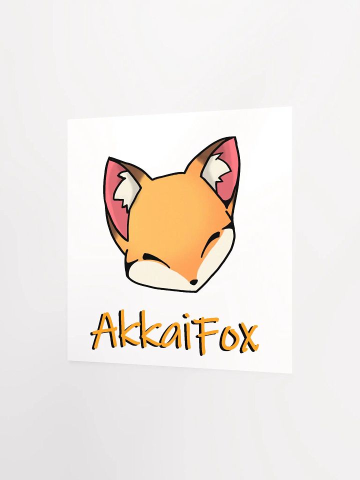 Fox Head Poster product image (2)