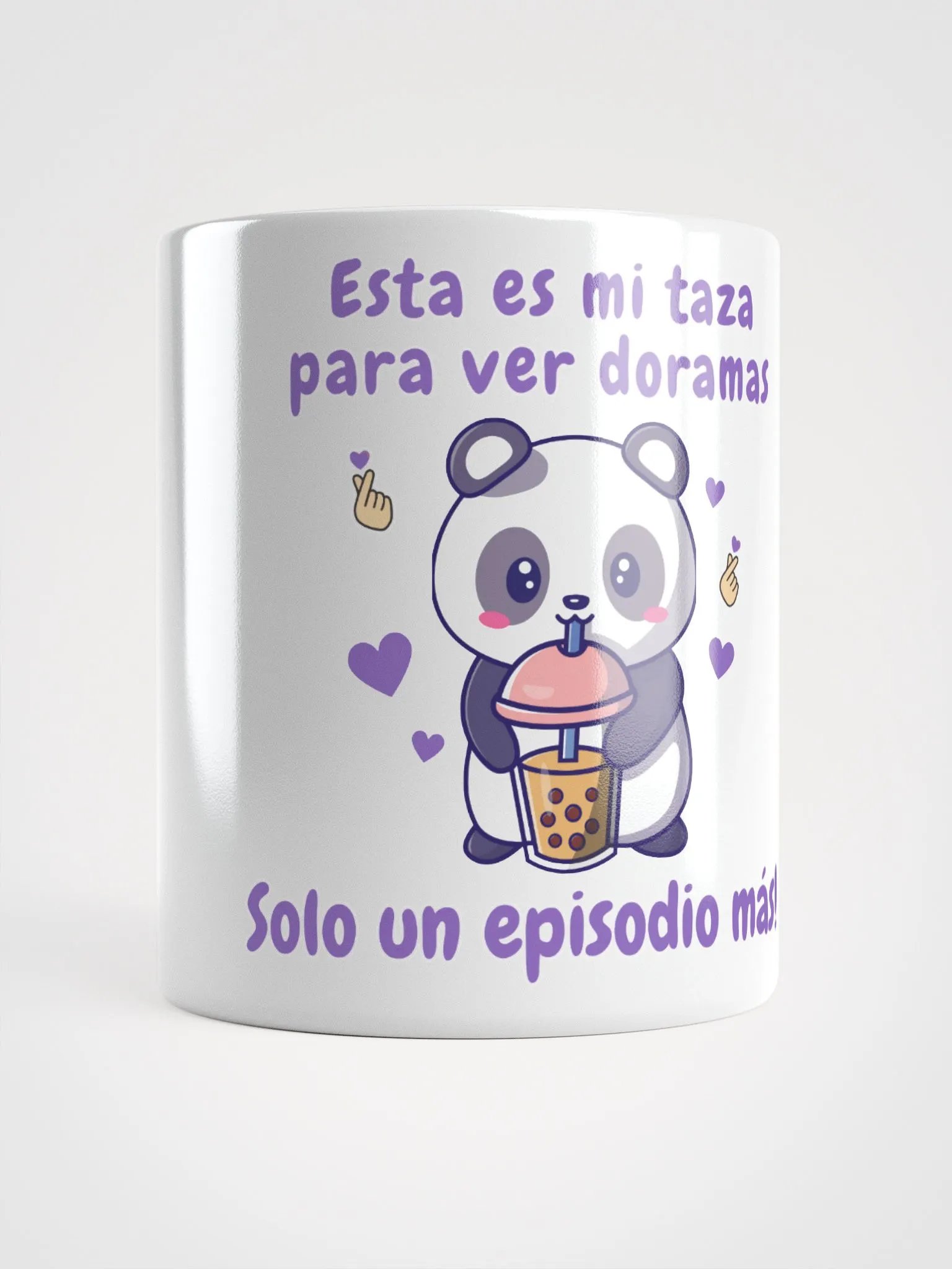 Taza Doramera Panda: Porque dormir es de débiles product image (1)