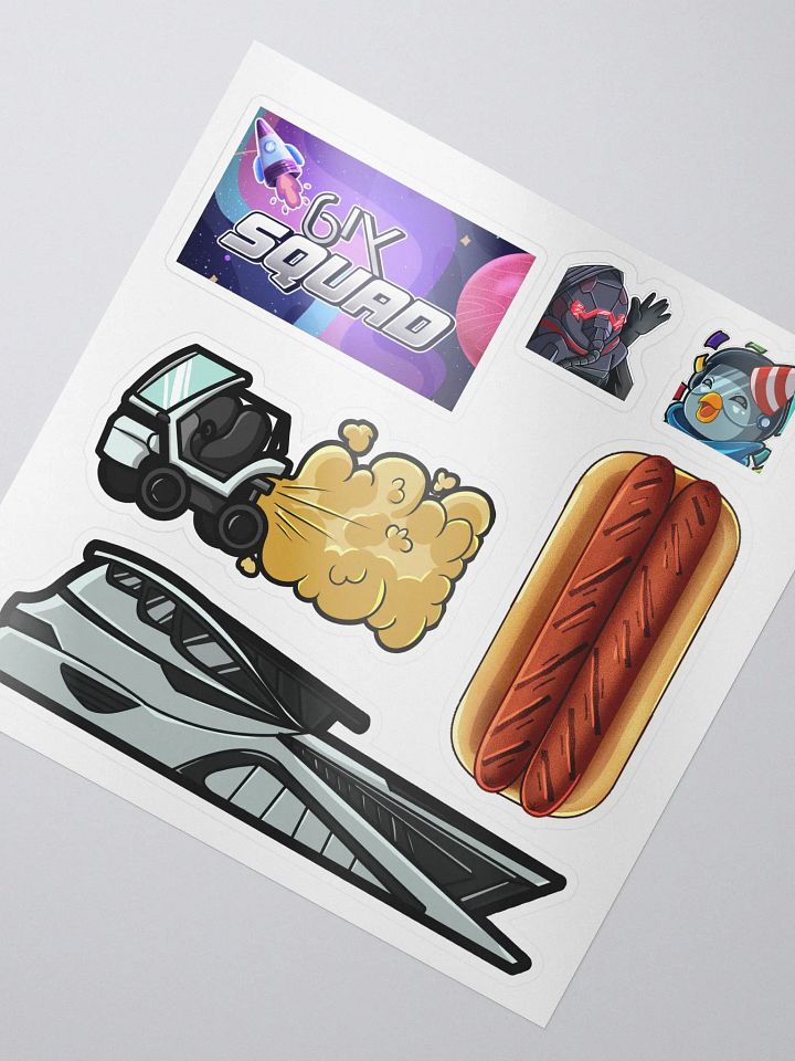 6 Emote Sticker Pack product image (2)