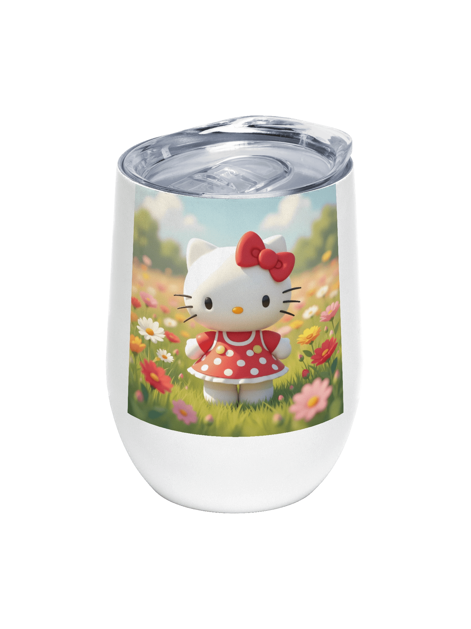 Hello Kitty Meadow Wine Tumbler product image (1)