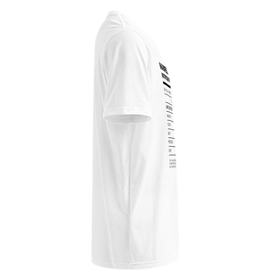 Manifestor Nutrition Facts Graphic Tee product image (4)