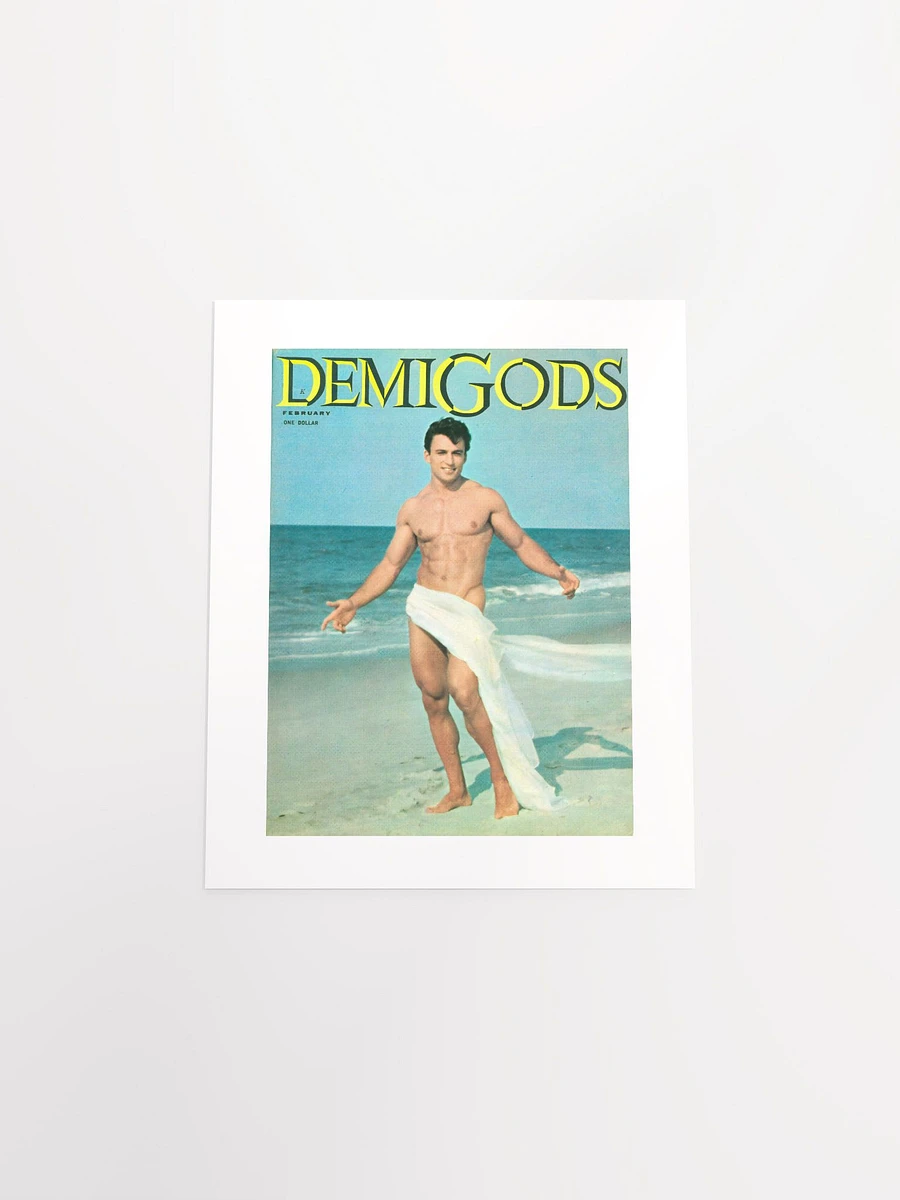 DEMI-GODS Magazine Cover (February 1963) - Print product image (4)