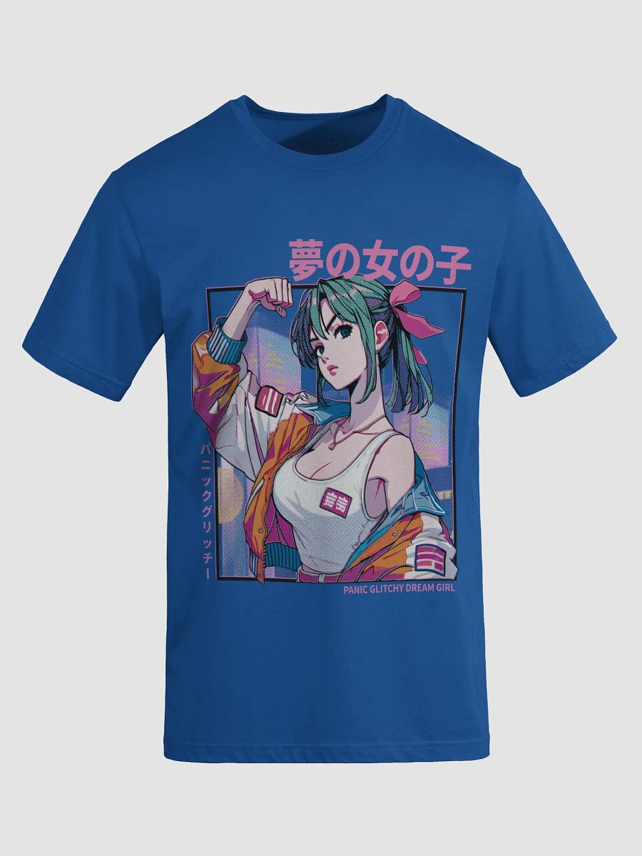 Panic Glitchy Dream Girl Citypop Tee product image (27)