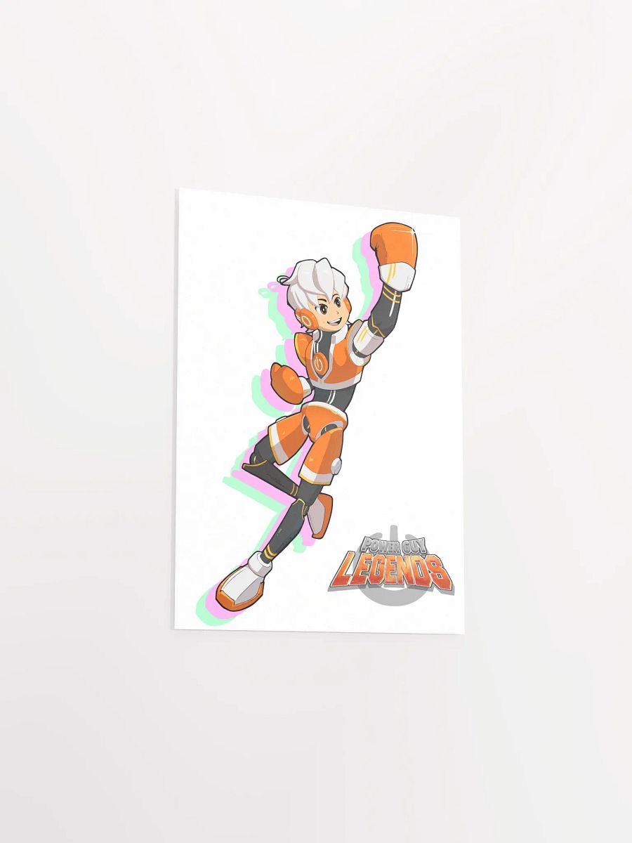 Power Guy Legends Matte Poster Print White Ver. product image (3)