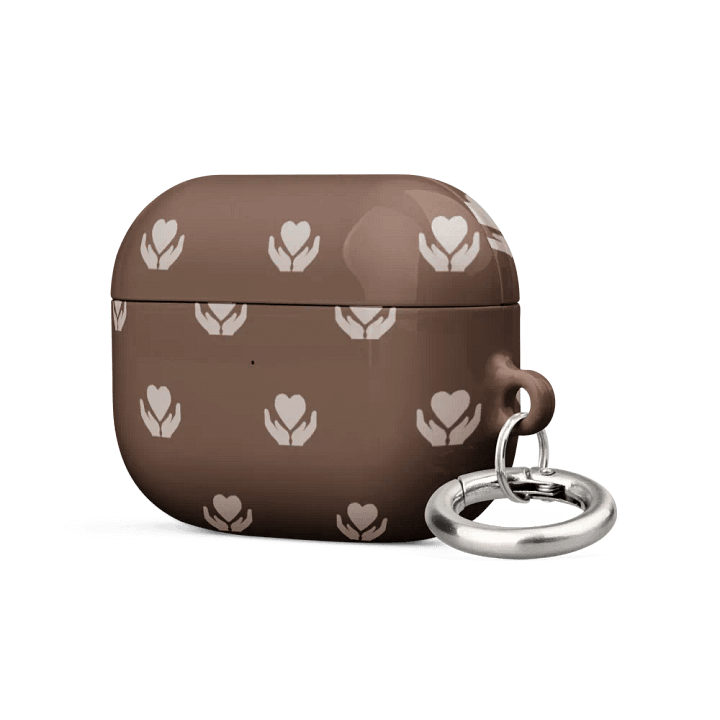Aesthetic Brown AirPods Case product image (2)