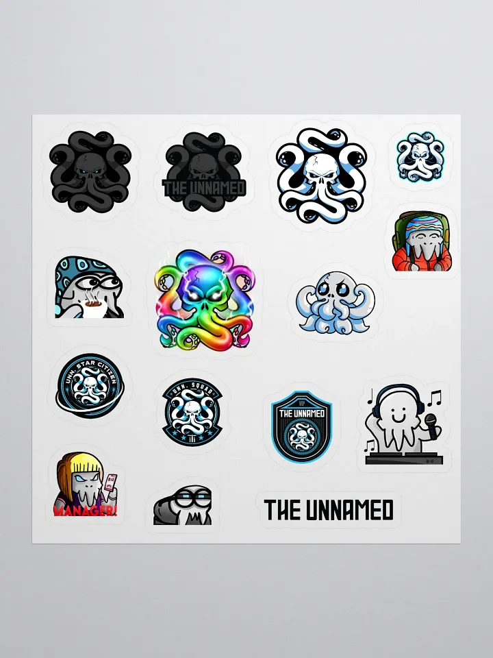 Sticker Sheet - Squid Logos product image (1)