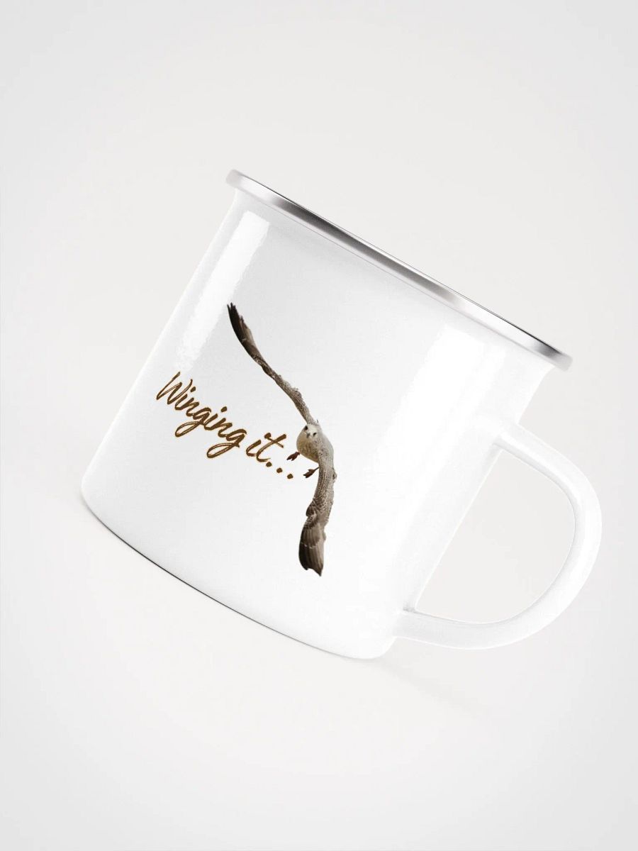 Winging it... Seagull Enamel Mug product image (5)