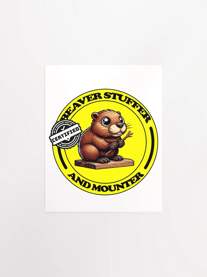Beaver Certified (Print) product image (1)