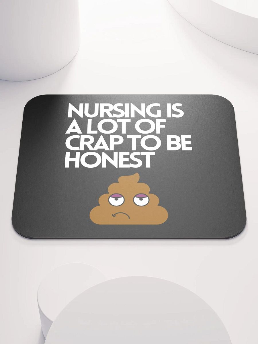 Funny Nurse Mousemat 