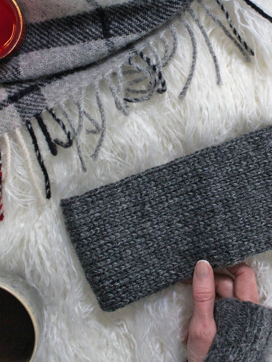 Stockinette Headband Knitting Pattern - Campfire product image (1)