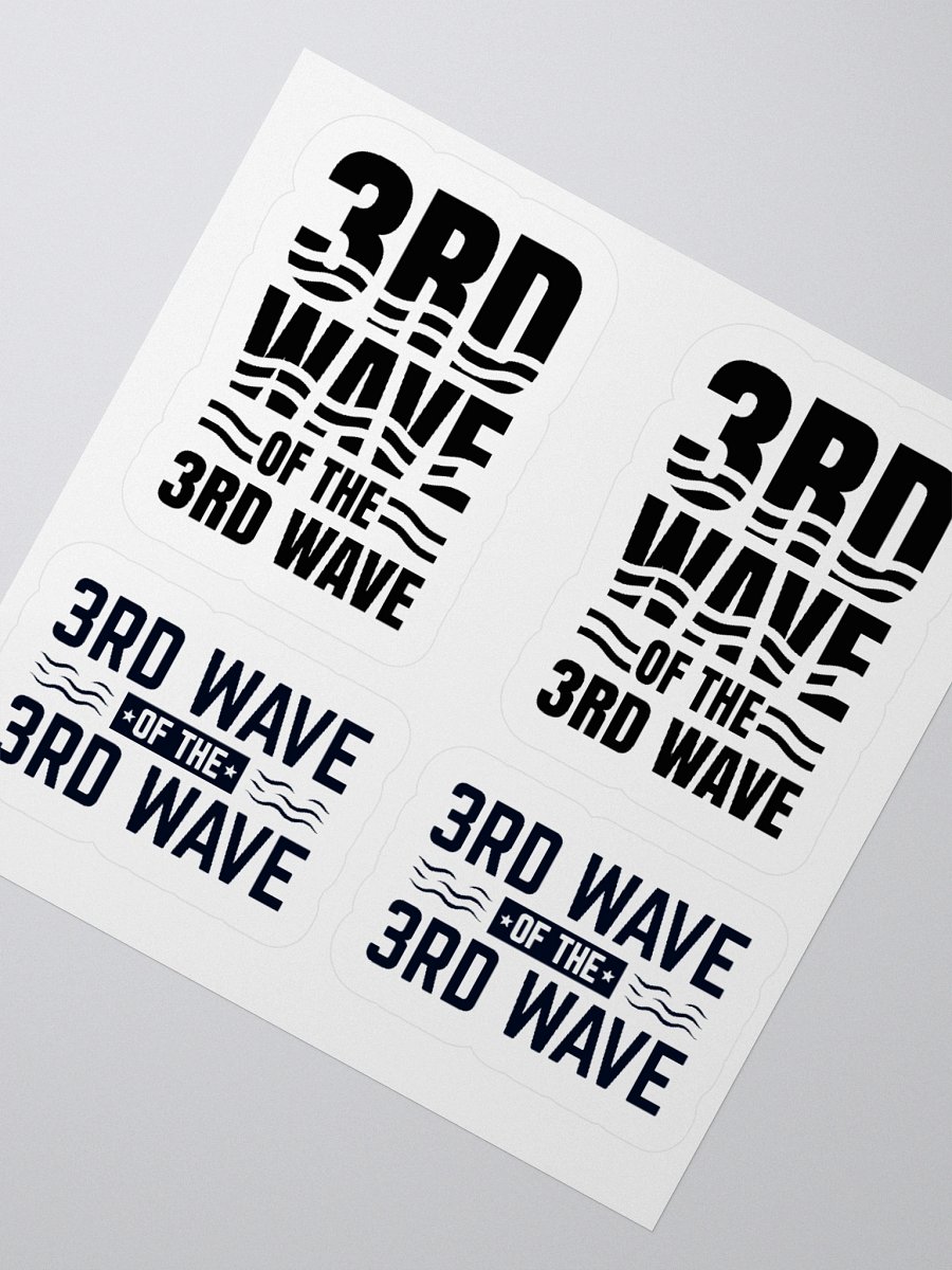 3rd Wave Of The 3rd Wave Stickers (#2) product image (6)