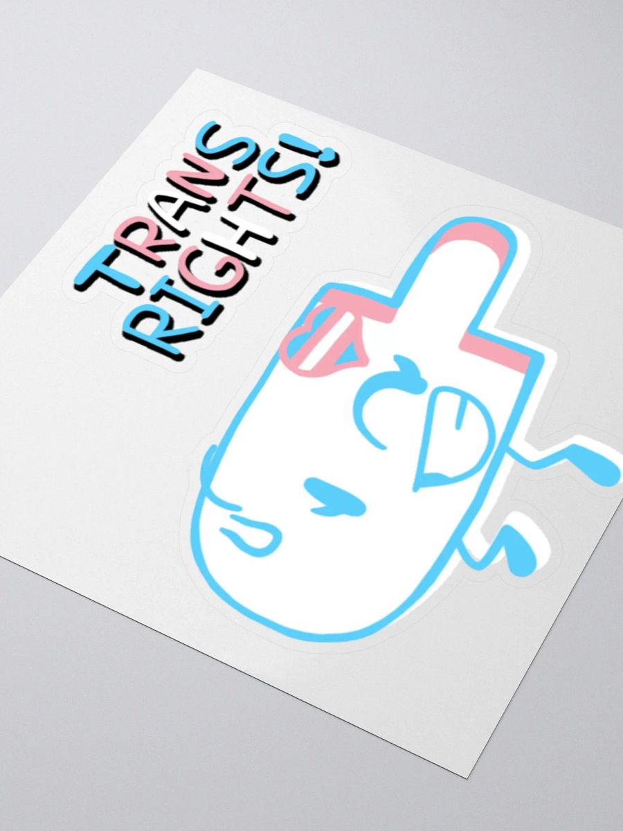 Treasure Tree Trans Rights Sticker product image (7)