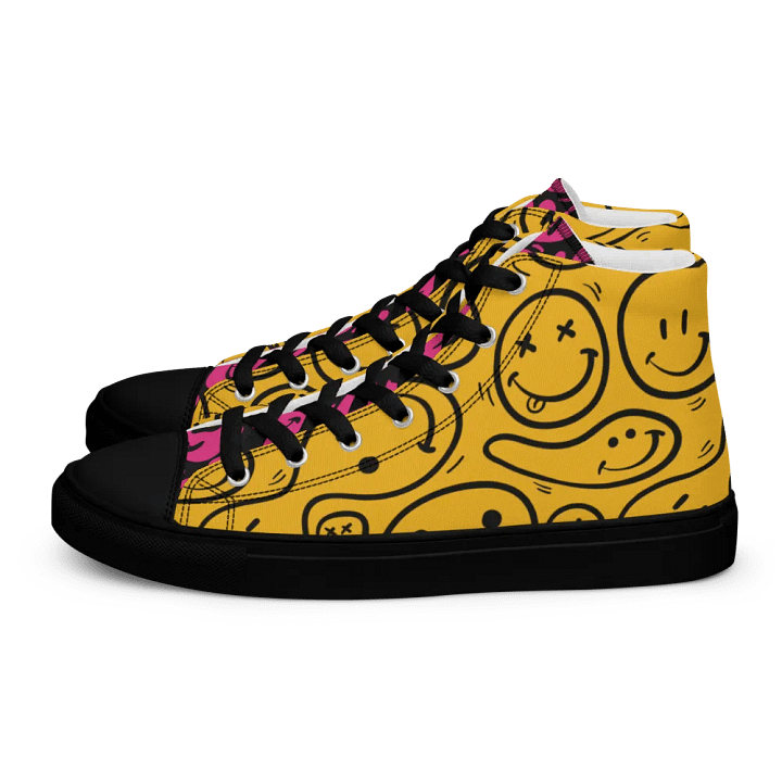 Women's High Top Canvas Shoes: 