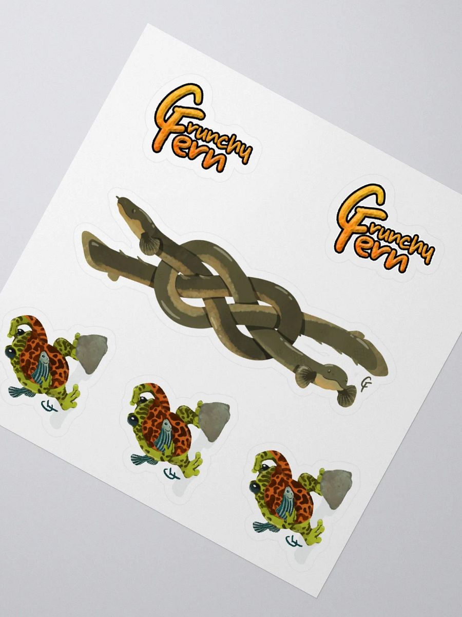 Crunchy Fern 3-in-1 sticker pack product image (6)