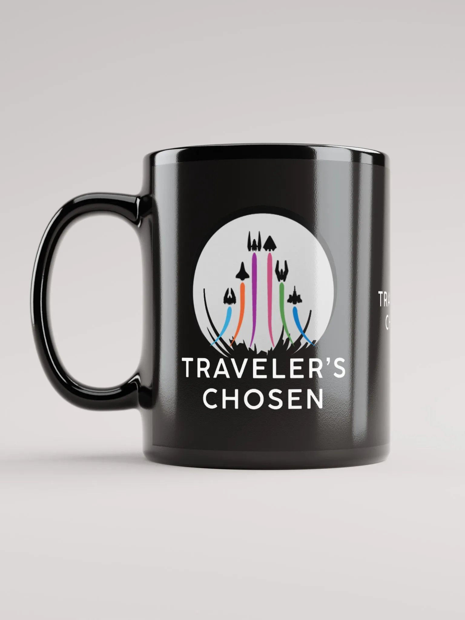 Traveler's Chosen Mug (Black) product image (6)