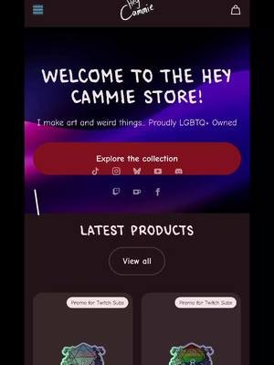 Check out my Art/Photography print store! to find my original art designs for shirts/stickers/mugs and photography prints!! link for my store below!!! https://heycammie-shop.fourthwall.com/ #photography #art #store #printstore #artstore 