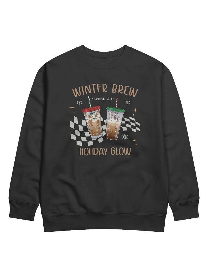 Winter Brew To Go – Festive Holiday Coffee Cup Design | Cozy Christmas Aesthetic Art product image (4)