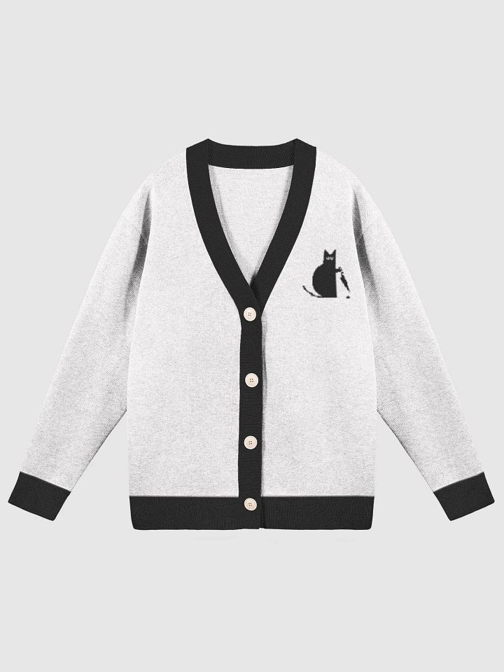 Swanky Jacquard Knit Cardigan product image (3)