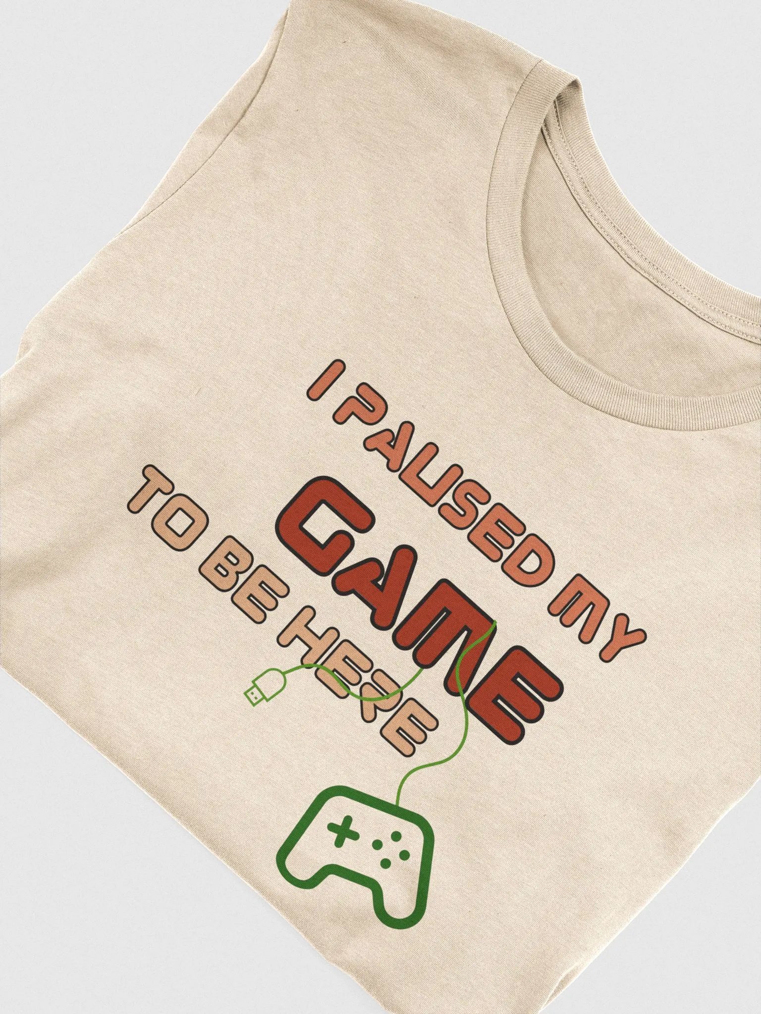 Paused My Game Tee Green product image (46)