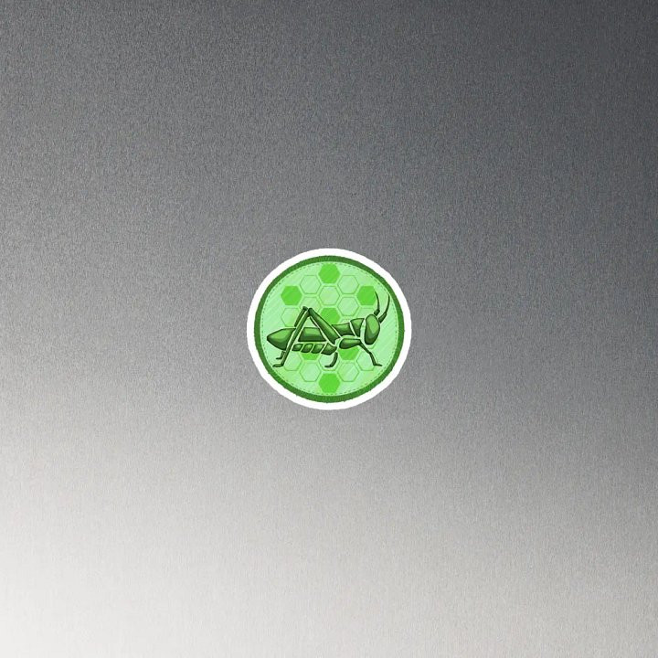 Green Grasshoppers Magnet product image (2)