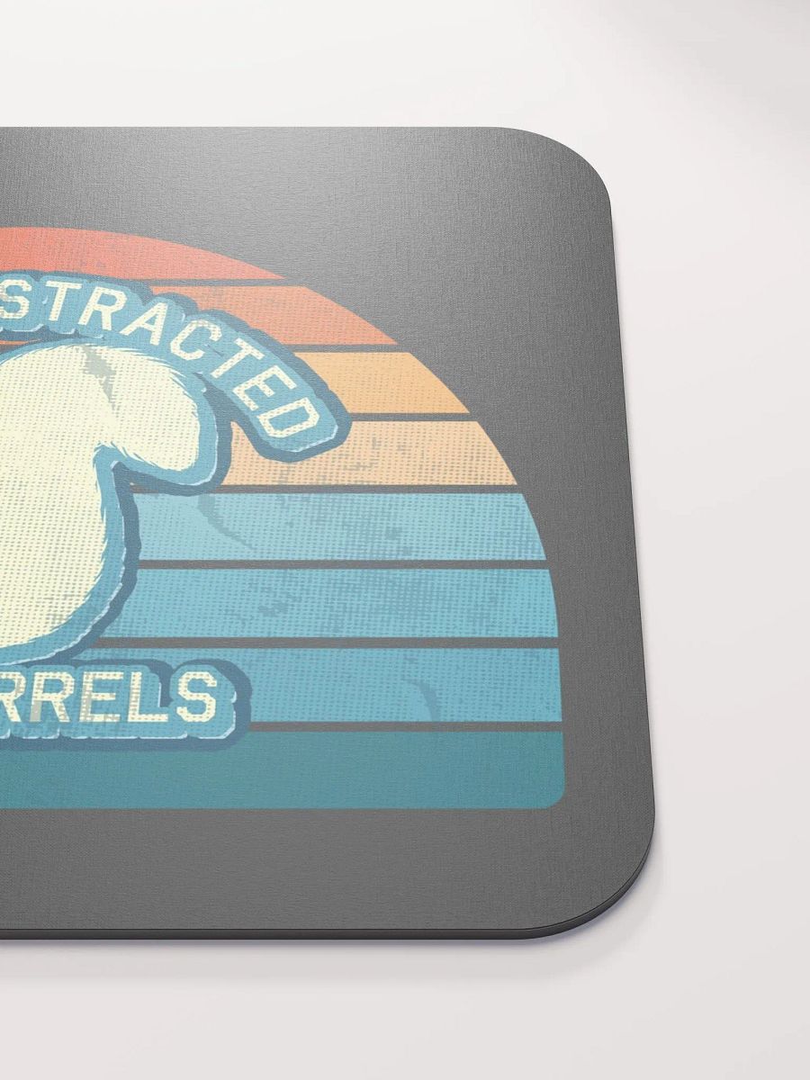 Retro Easily Distracted Mouse Pad product image (5)