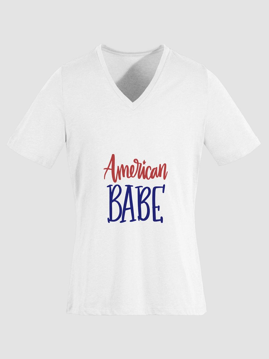 American BABE Relaxed V-Neck Tee product image (27)