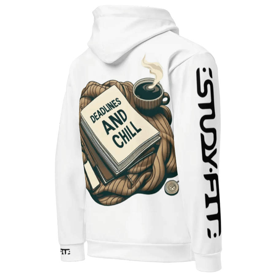 Deadlines & Chill - Recycled Hoodie product image (3)