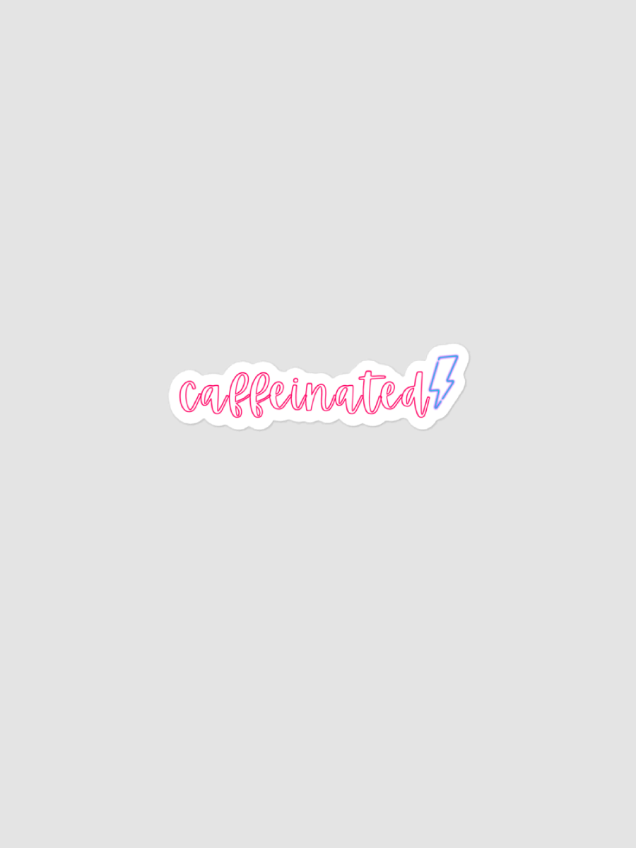Caffeinated stickers product image (1)