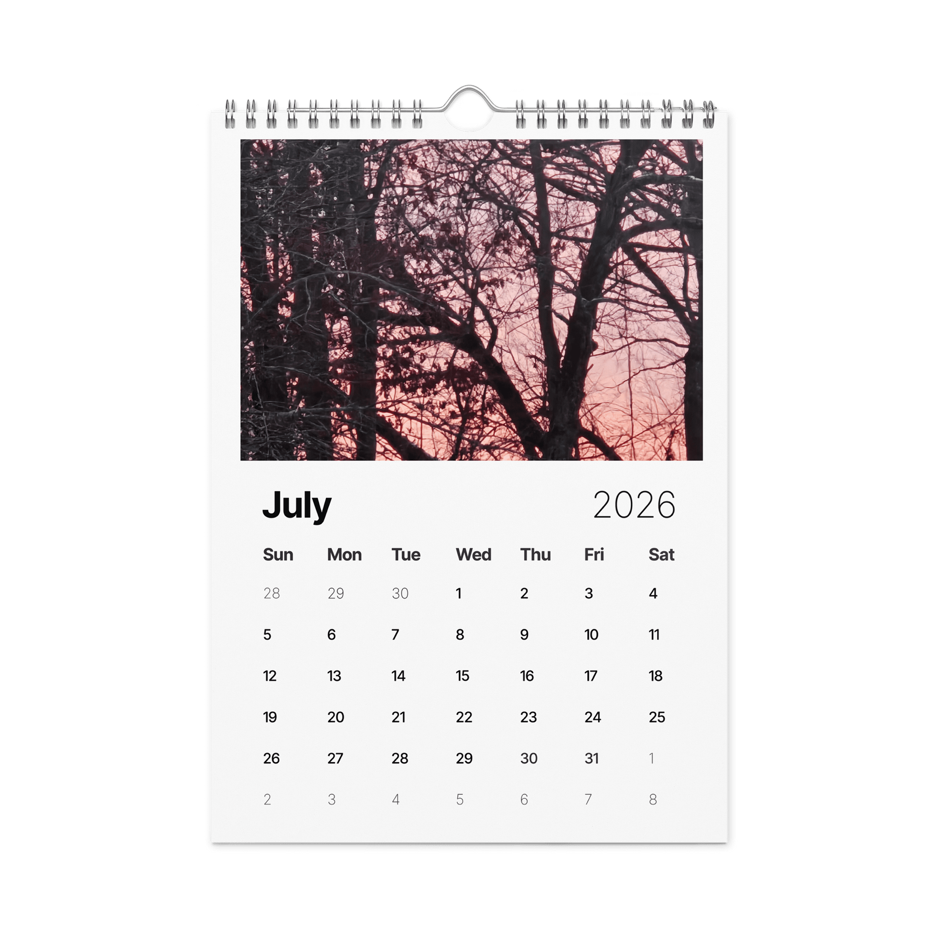 Canopy of Time: 2026 Wall Calendar product image (7)