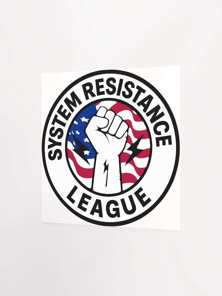 System Resistance League Emblem Poster Print product image (10)