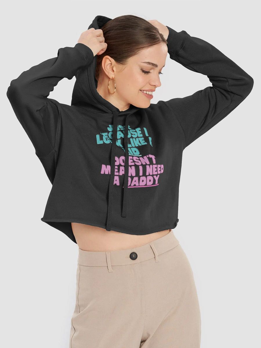 Delicious ' Sugar Daddy' Crop Hoodie product image (5)