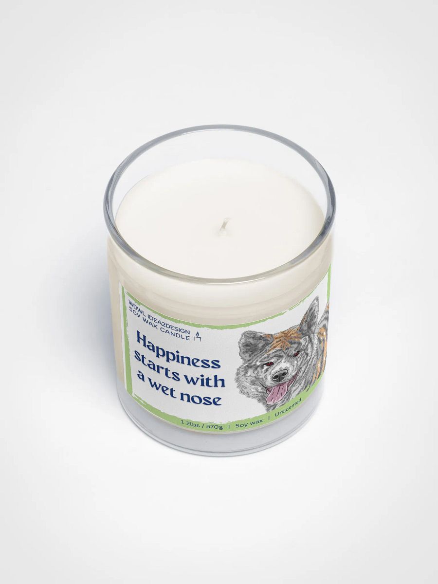 Akita Inu Dog Lover Best Gift, Large Capacity, Great Value & Eco-Friendly Candle – 1.2 lbs of Pure Serenity product image (3)