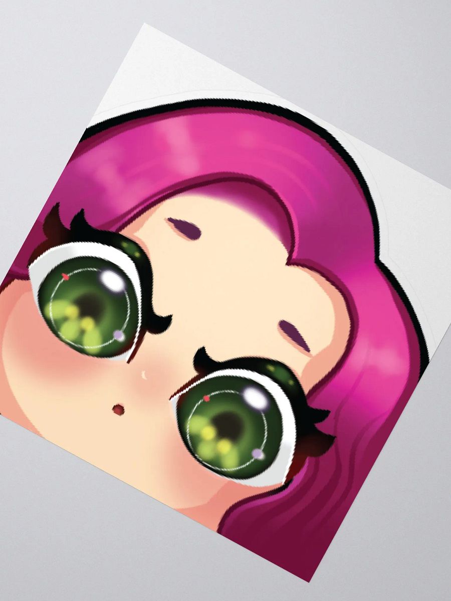 NeonHalo Peek Sticker product image (3)