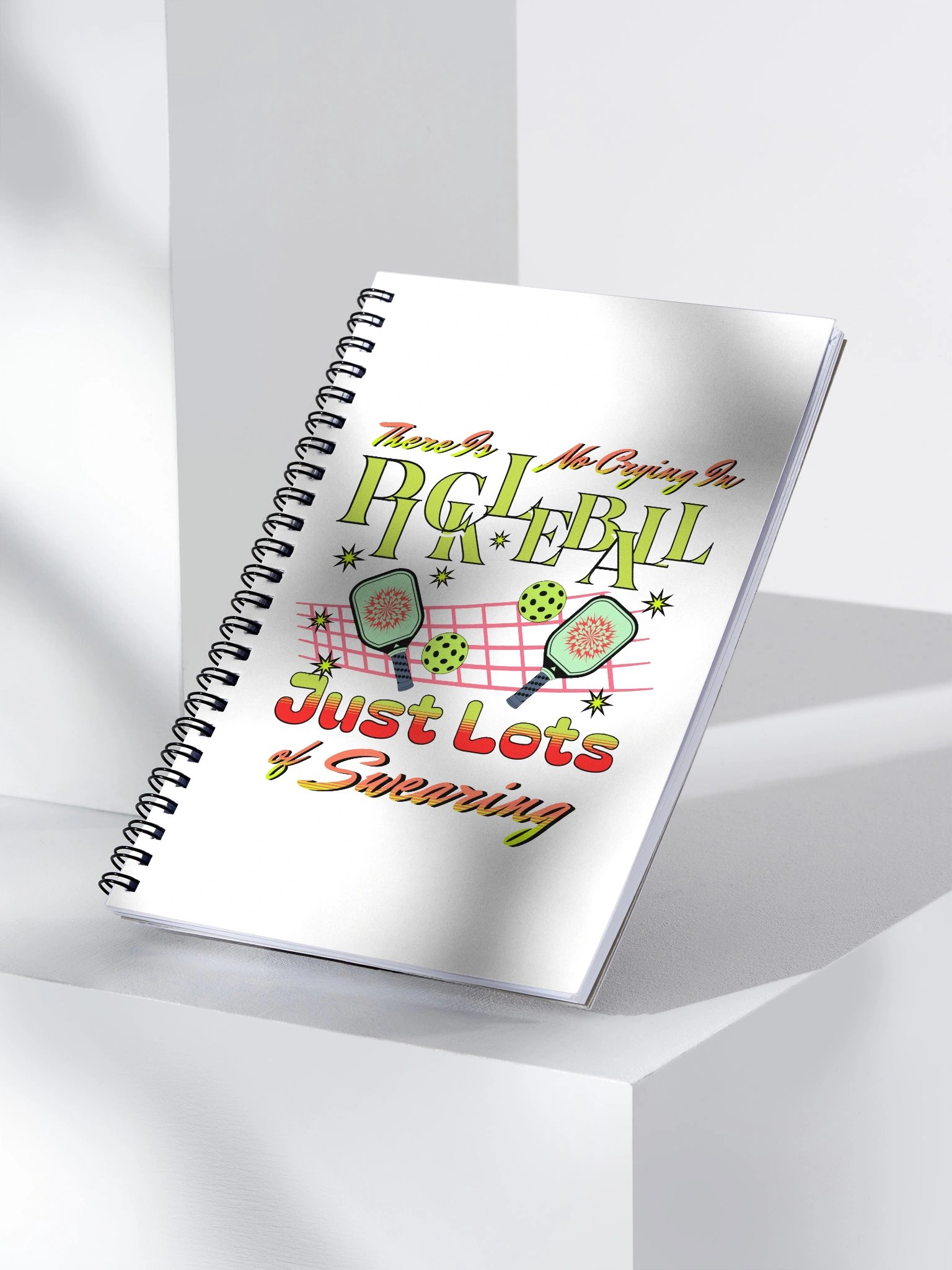 There Is No Crying In Pickleball Just Lots Of Swearing Notebook product image (3)