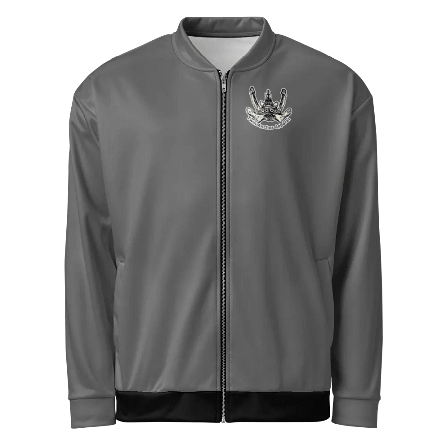 Foss Tugboat Sketch Gray Bomber Jacket product image (2)