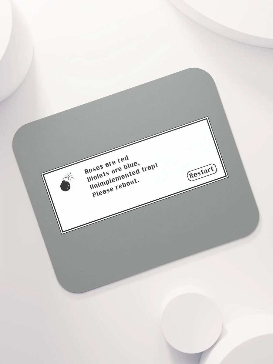 Unimplemented Trap Poem Mouse Pad product image (7)