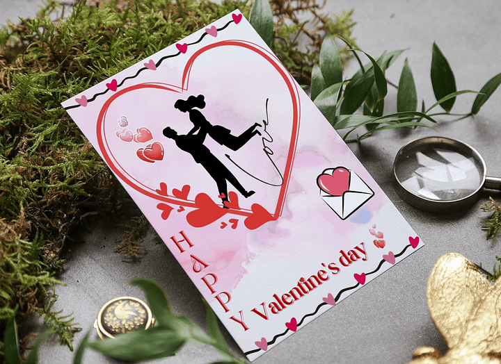 Valentine's day card-05 product image (1)