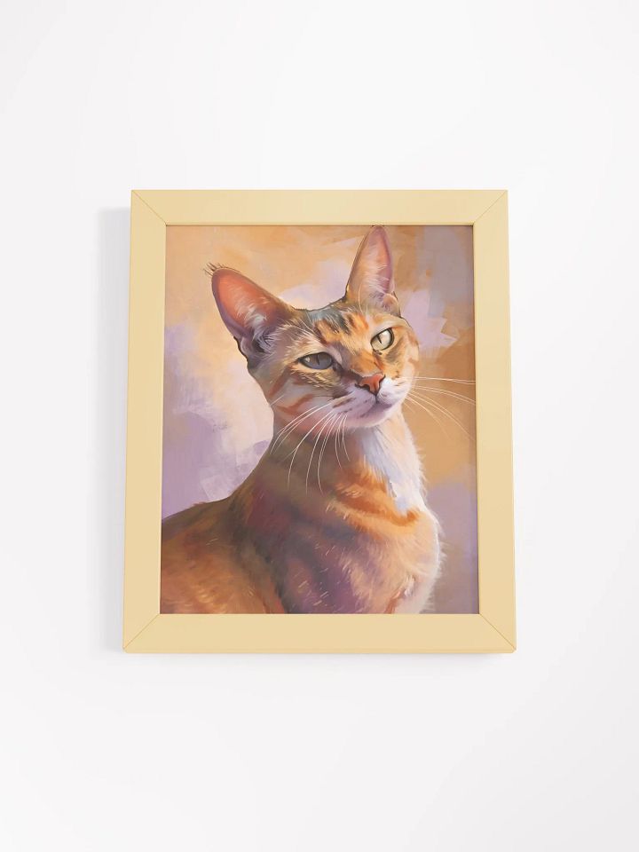 Ethereal Vision Cat Matte Poster product image (2)