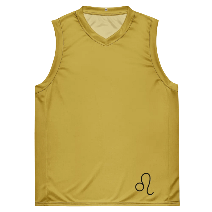Leo Zodiac All-Over Print Basketball Jersey product image (2)