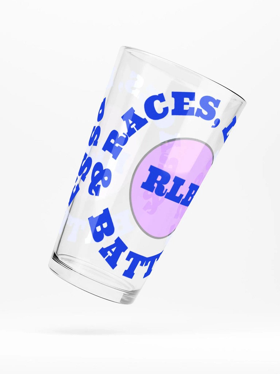 Races, Laps & Battles Pint Glass product image (5)