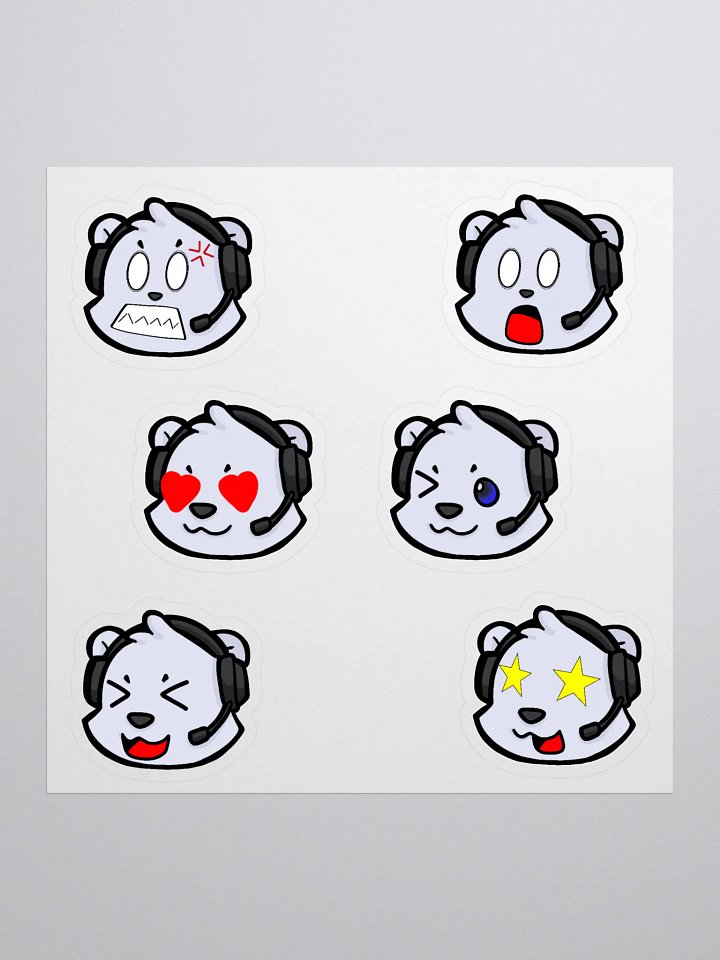 Emoticon Bears - Sticker Pack product image (1)