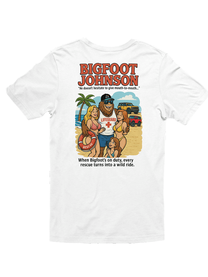 Bigfoot Johnson Lifeguard Tee (White) product image (2)