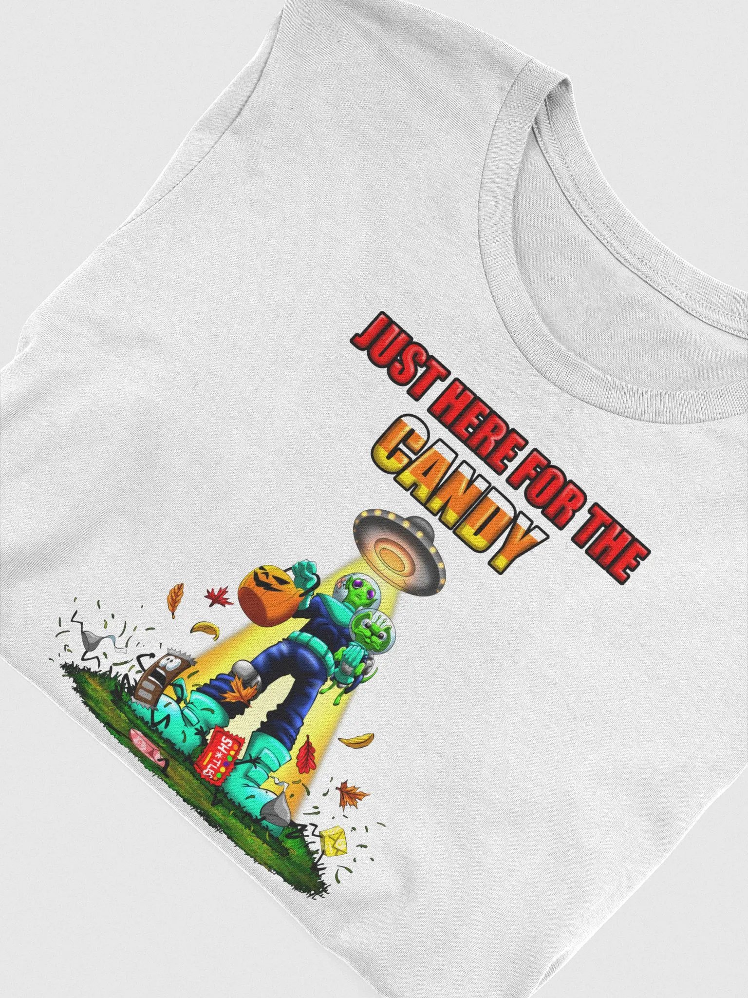 Just Here For The Candy - Halloween Tee product image (38)