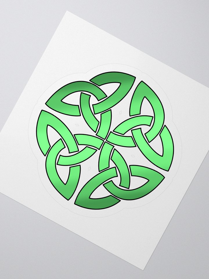 Eternal Celtic Knot Kiss Cut Stickers product image (4)