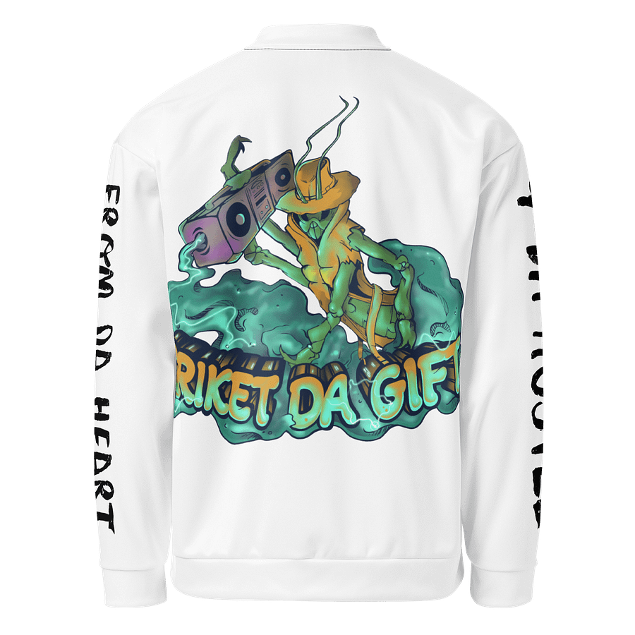 Criket Da Gift Bomber Jacket – From Da Heart, For Da Hustle product image (2)