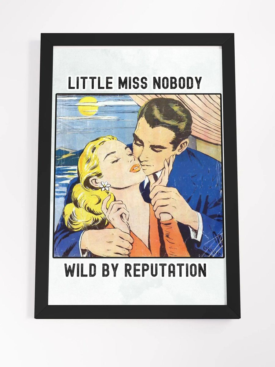 LITTLE MISS NOBODY - WILD BY REPUTATION WALL ART product image (4)