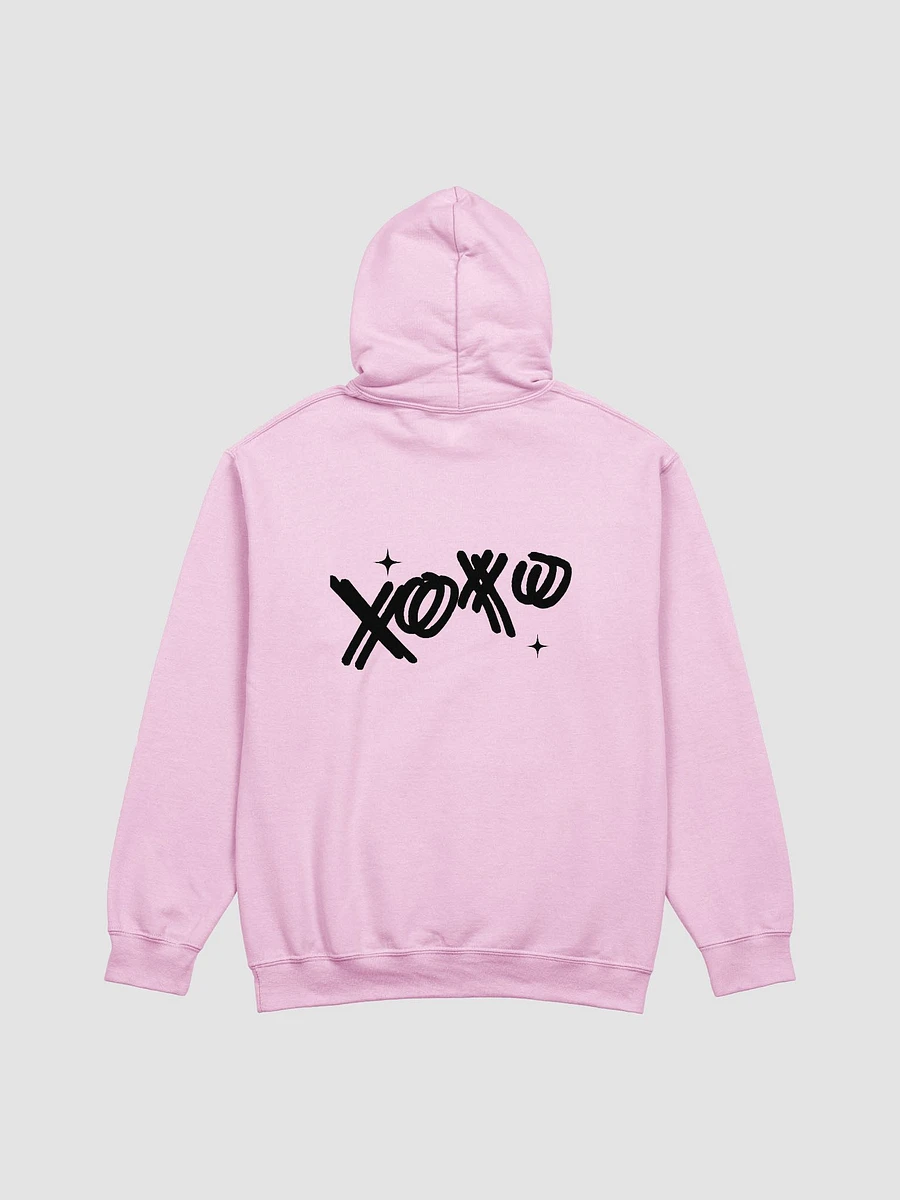 xoxo sparkle hoodie (green/pink) product image (4)