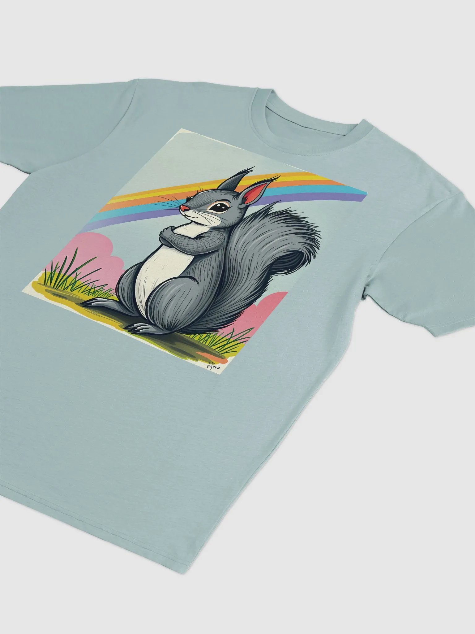 Rainbow Squirrel Unisex Tee product image (3)