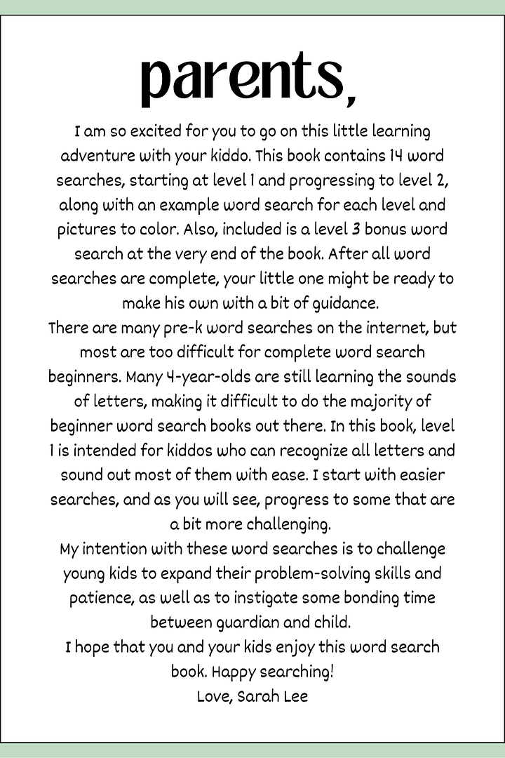 My First Word Search - Ages 4+ product image (2)
